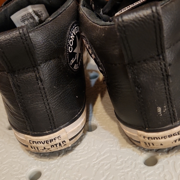 Converse Kids Black and White Sneakers - Picture 5 of 9